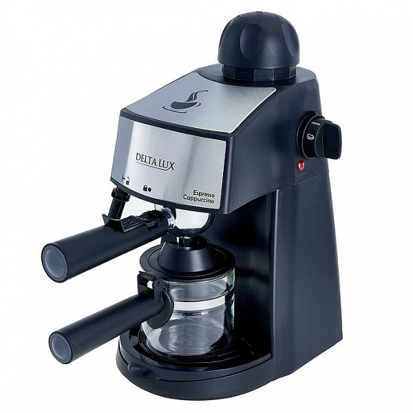 Кофеварка рожкового типа Delta Lux DL-8151К