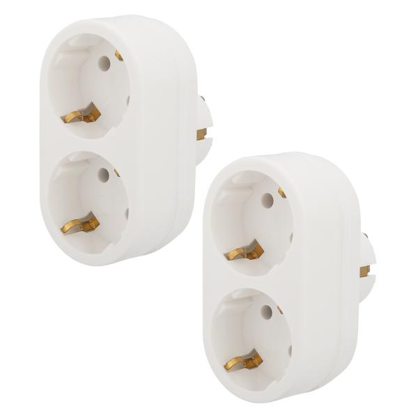 Тройник электрический Rexant 16А 11-1075-2 фото