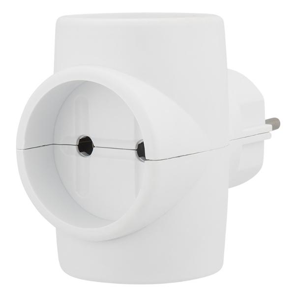 Тройник  электрический Rexant 6А 11-1081