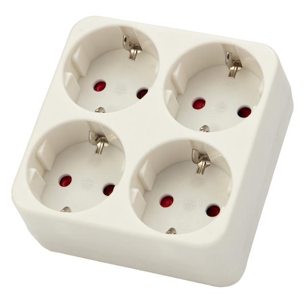 Тройник электрический Rexant 16А 11-1073