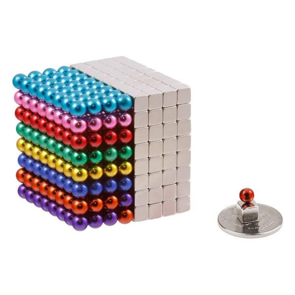 Магнитный конструктор Forceberg 9-4818080, 512 элементов