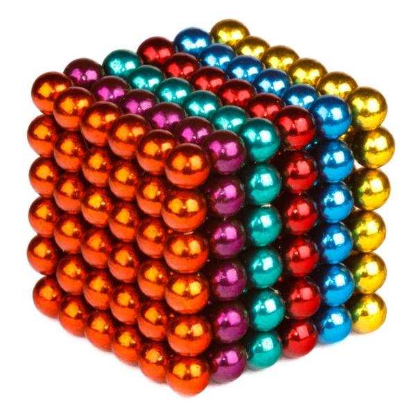 Магнитный конструктор Forceberg 9-4818070, 216 элементов, 6 цветов