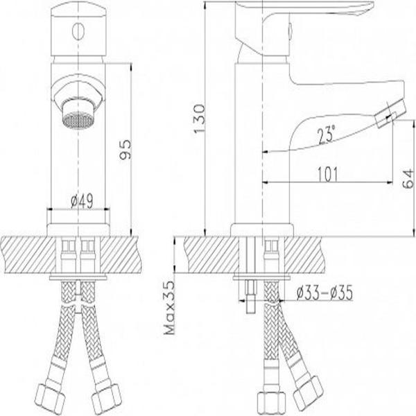 Смеситель Rossinka RS32-11