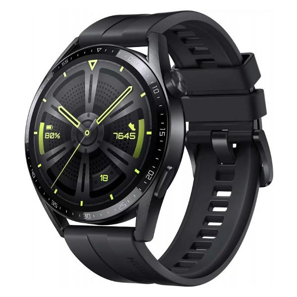 Смарт-часы HUAWEI Watch GT 3 46mm SS Black (JPT-B19) фото