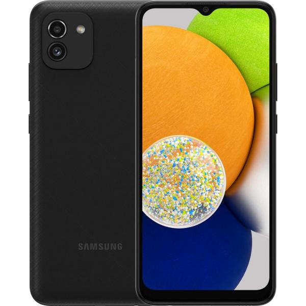 Смартфон Samsung Galaxy A03 4/64Gb черный