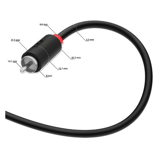 Кабель аналоговый аудио (RCA) GCR 54137
