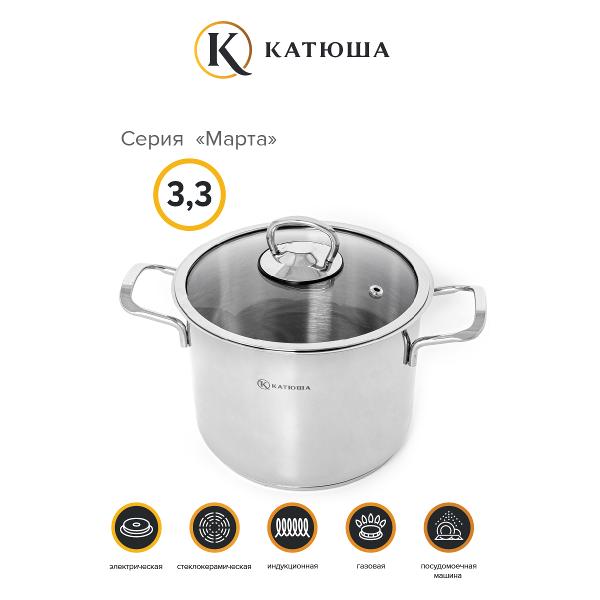 Кастрюля Катюша Марта (100-18-1)