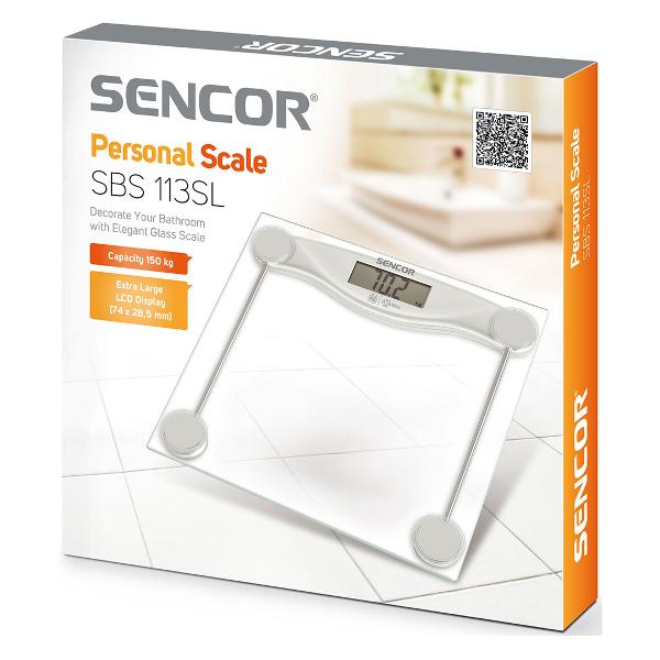 Весы напольные Sencor 8590669216963
