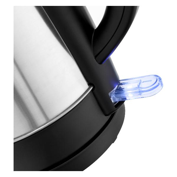 Электрочайник FIRST FA-5409-7 серебристый/черный