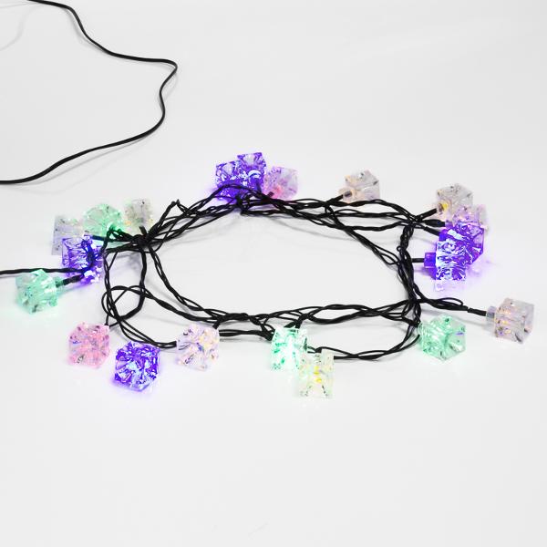 Елочное украшение, новогоднее украшение NEON-NIGHT Кубики 2.8 м (303-061)