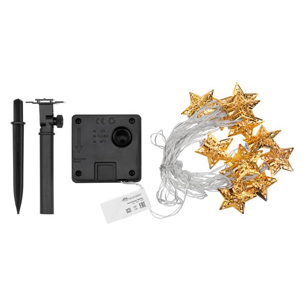 Елочное украшение, новогоднее украшение NEON-NIGHT Звезды 1.2 м (303-070)