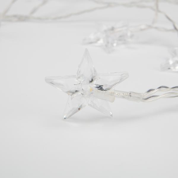 Елочное украшение, новогоднее украшение NEON-NIGHT Звездочки 1.5 м (303-091)