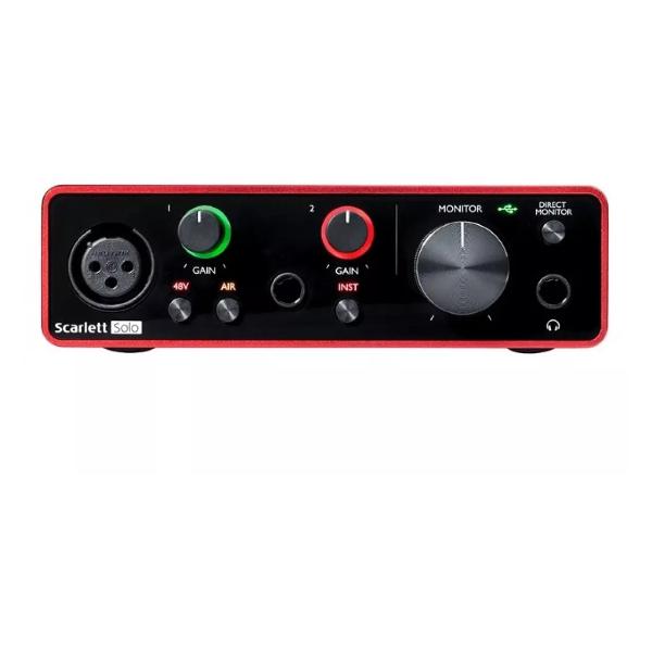 Звуковая карта Focusrite Scarlett Solo 3rd Gen фото