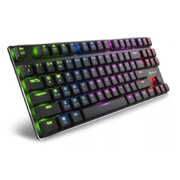 Игровая клавиатура Sharkoon PureWriter TKL RGB