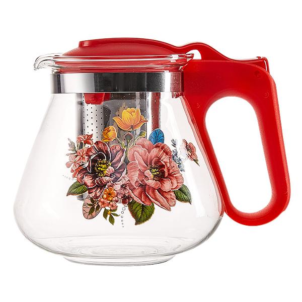 Чайник заварочный Alpenkok АК-5512/1A бордовый