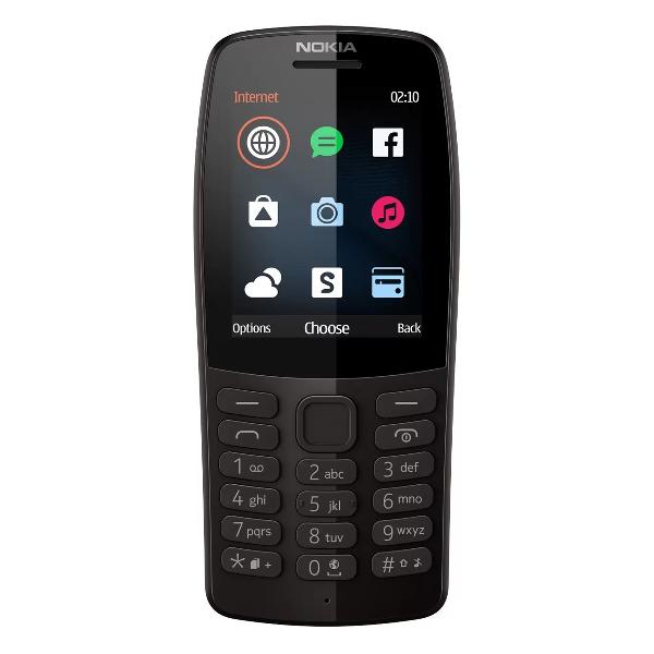 Мобильный телефон Nokia 210 Dual Sim черный фото