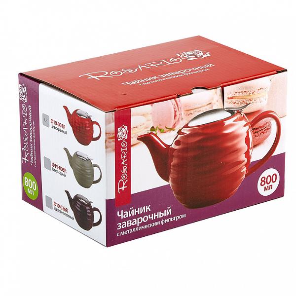 Чайник заварочный ROSARIO Ф19-001R
