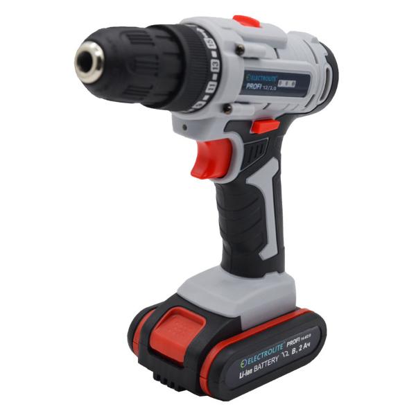 Шуруповерт аккумуляторный ELECTROLITE PROFI 12/2.0