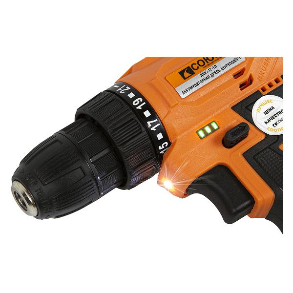 Шуруповерт аккумуляторный Союз ДШС-14-1Л