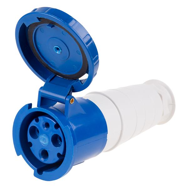 Силовой разъем Rexant 2Р+РЕ 63А 220В IP67 (11-8924)