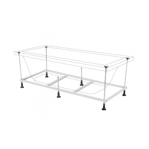 Ванна акриловая BERGES Tari 170X80см (050030)