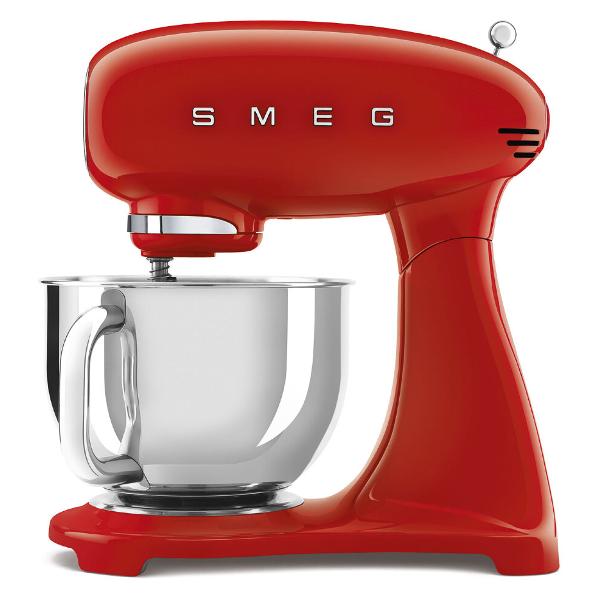 Миксер планетарный Smeg SMF03RDEU red фото