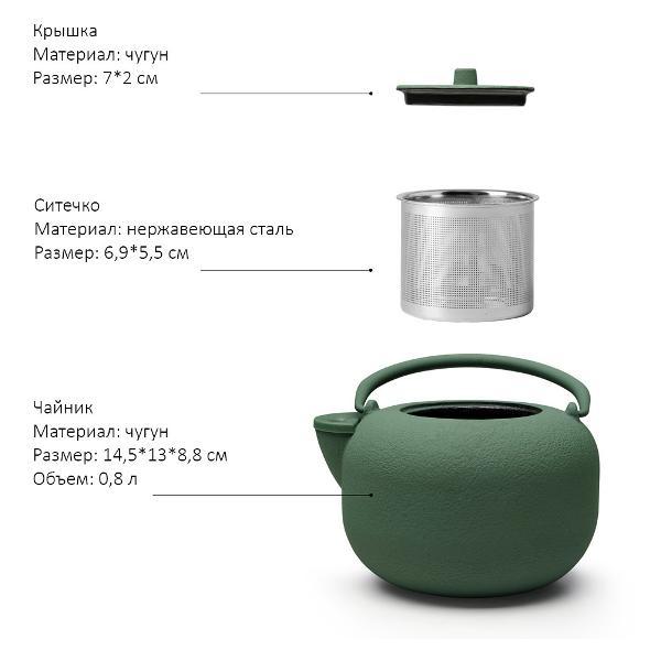 Чайник Viva Scandinavia Saga 0,8л V82149