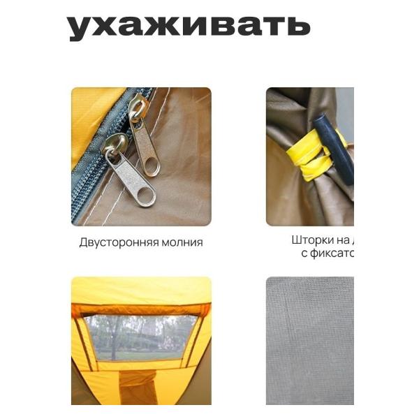 Палатка туристическая RoadLike Палатка 2-местная RoadLike