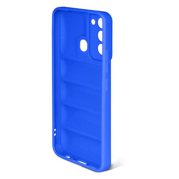 Чехол DF для Itel Vision 3 itJacket-02 синий