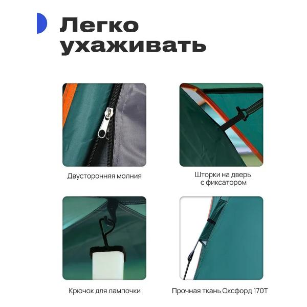 Палатка туристическая RoadLike PopUp