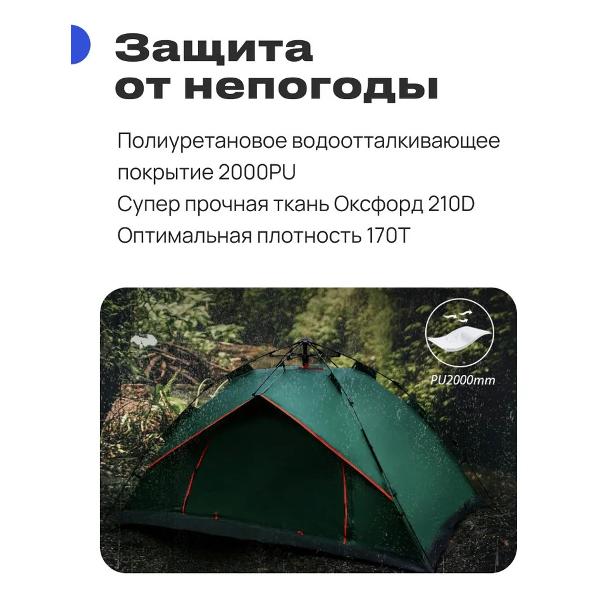 Палатка туристическая RoadLike PopUp