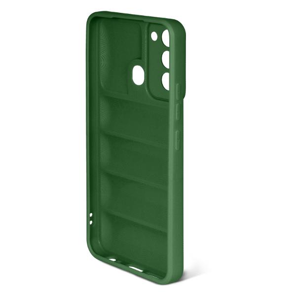 Чехол DF для Itel Vision 3 itJacket-02 зеленый