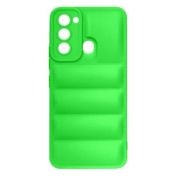 Чехол DF для Itel Vision 3 itJacket-02 лаймовый