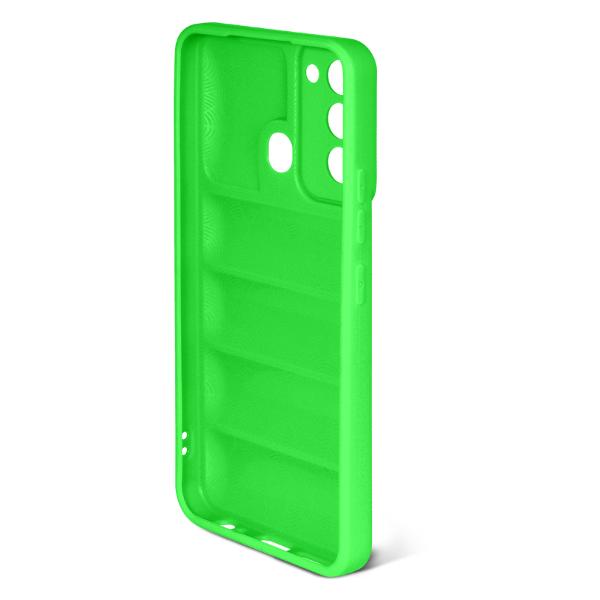 Чехол DF для Itel Vision 3 itJacket-02 лаймовый