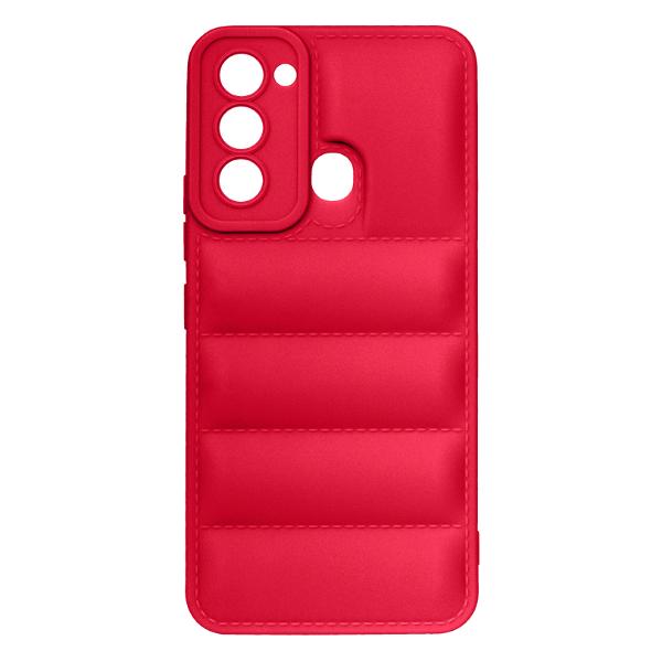 Чехол DF для Itel Vision 3 itJacket-02 красный