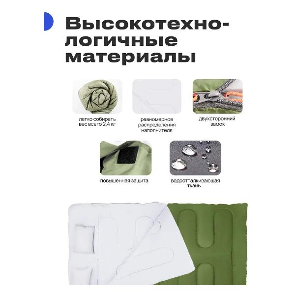 Спальный мешок RoadLike Poler Double