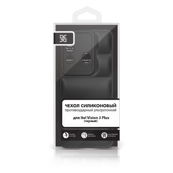 Чехол DF для Itel Vision 3 Plus itJacket-01 черный