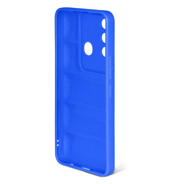 Чехол DF для Itel Vision 3 Plus itJacket-01 синий