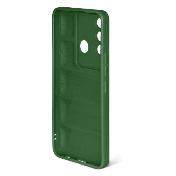 Чехол DF для Itel Vision 3 Plus itJacket-01 зеленый