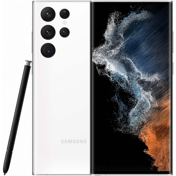 Смартфон Samsung Galaxy S22 Ultra 256GB фантом белый