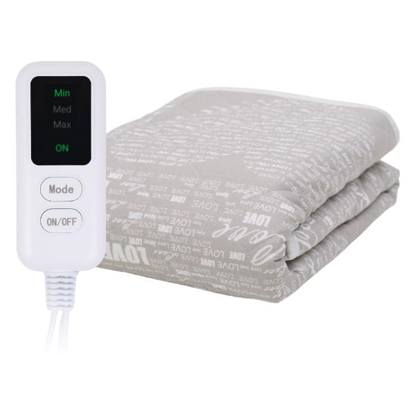 Электропростыня EcoSapiens Linen Grey