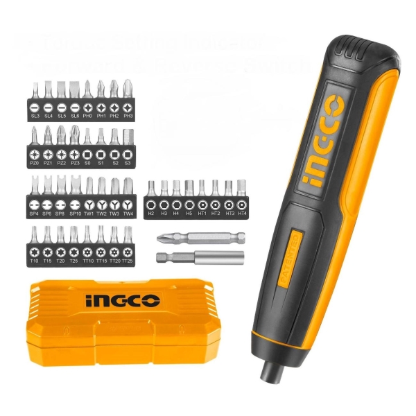 Отвертка аккумуляторная INGCO CSDLI0403