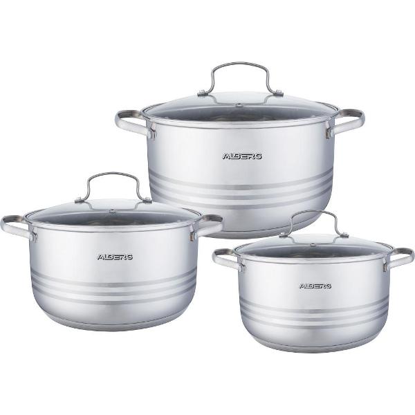 Набор кастрюль ALBERG AL-2007