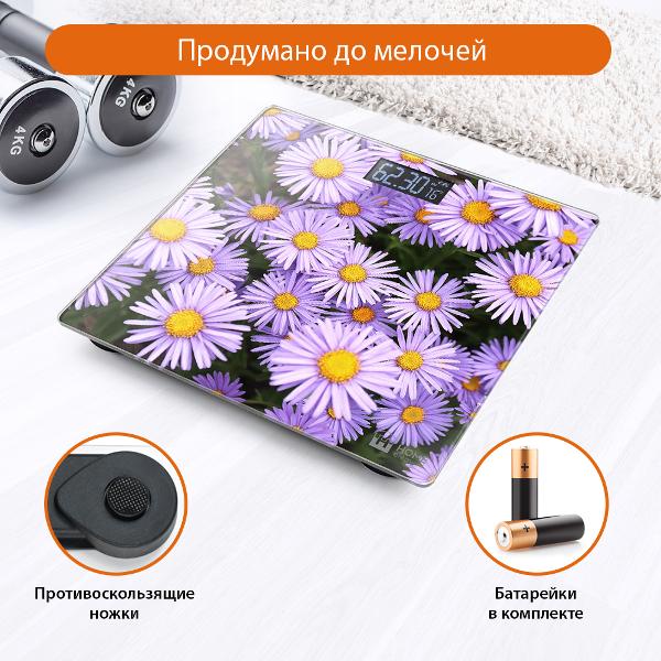Весы напольные Home Element HE-SC904 Альпийская астра
