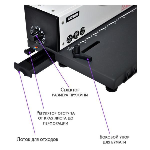 Машина переплетная Rayson TD-1500