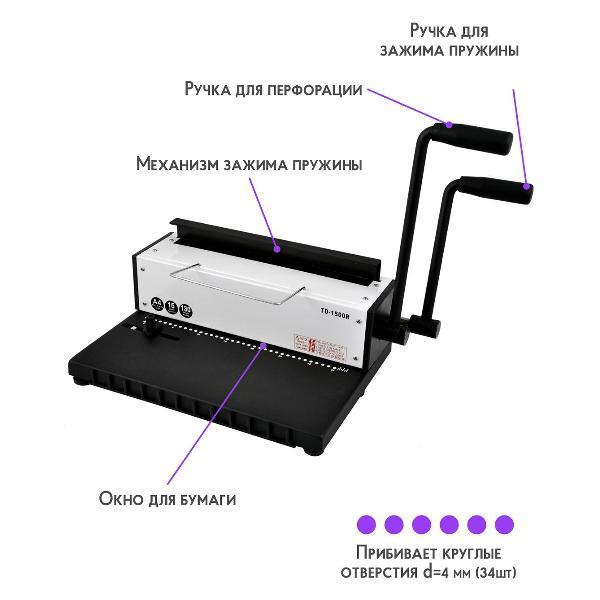 Машина переплетная Rayson TD-1500R