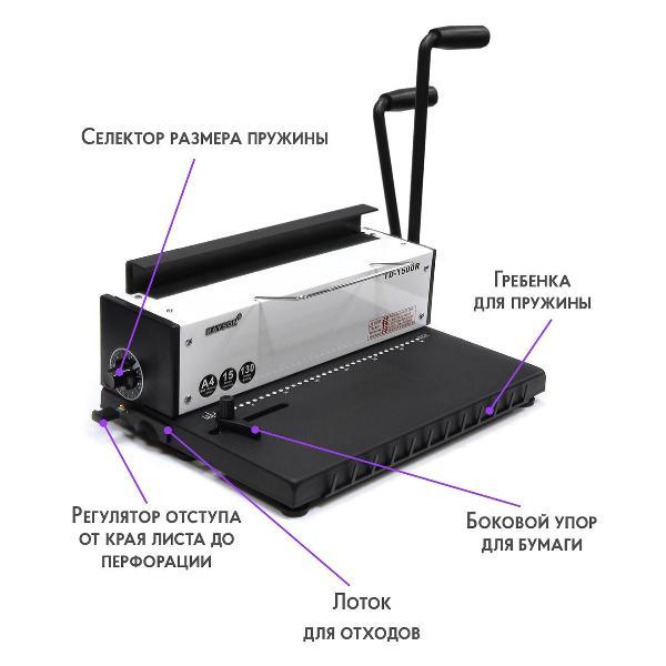 Машина переплетная Rayson TD-1500R