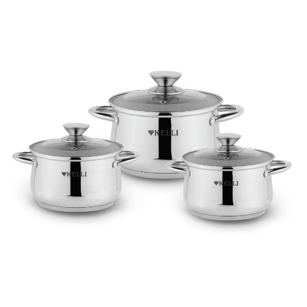 Набор кастрюль Kelli KL-4247