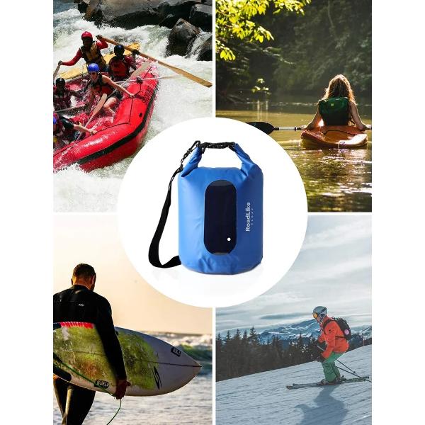 гермомешок RoadLike Dry Bag 15 л синий