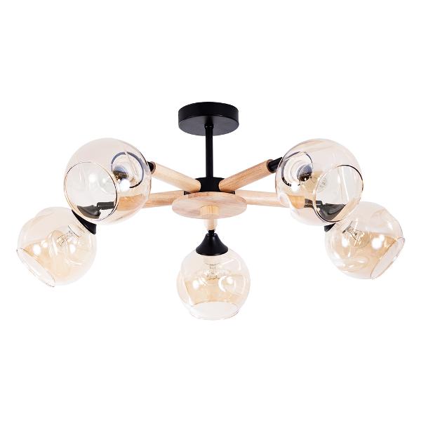 Светильник потолочный Arte Lamp A4370PL-5BR фото